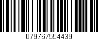 Código de barras (EAN, GTIN, SKU, ISBN): '079767554439'