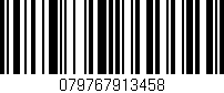 Código de barras (EAN, GTIN, SKU, ISBN): '079767913458'