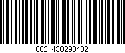 Código de barras (EAN, GTIN, SKU, ISBN): '0821438293402'