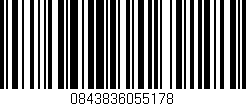 Código de barras (EAN, GTIN, SKU, ISBN): '0843836055178'