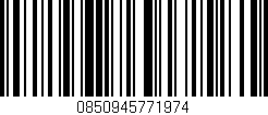 Código de barras (EAN, GTIN, SKU, ISBN): '0850945771974'