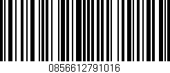 Código de barras (EAN, GTIN, SKU, ISBN): '0856612791016'