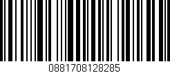 Código de barras (EAN, GTIN, SKU, ISBN): '0881708128285'