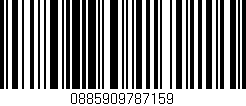 Código de barras (EAN, GTIN, SKU, ISBN): '0885909787159'