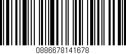 Código de barras (EAN, GTIN, SKU, ISBN): '0886678141678'