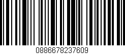 Código de barras (EAN, GTIN, SKU, ISBN): '0886678237609'