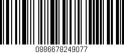 Código de barras (EAN, GTIN, SKU, ISBN): '0886678249077'