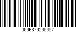 Código de barras (EAN, GTIN, SKU, ISBN): '0886678288397'