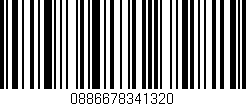 Código de barras (EAN, GTIN, SKU, ISBN): '0886678341320'