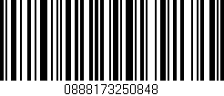 Código de barras (EAN, GTIN, SKU, ISBN): '0888173250848'