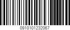 Código de barras (EAN, GTIN, SKU, ISBN): '0910101232067'