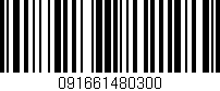 Código de barras (EAN, GTIN, SKU, ISBN): '091661480300'