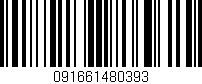 Código de barras (EAN, GTIN, SKU, ISBN): '091661480393'