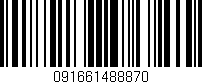 Código de barras (EAN, GTIN, SKU, ISBN): '091661488870'