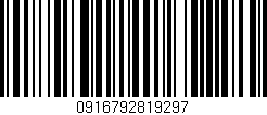 Código de barras (EAN, GTIN, SKU, ISBN): '0916792819297'