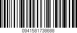 Código de barras (EAN, GTIN, SKU, ISBN): '0941581738688'