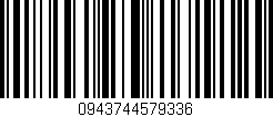 Código de barras (EAN, GTIN, SKU, ISBN): '0943744579336'