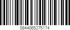 Código de barras (EAN, GTIN, SKU, ISBN): '0944065275174'