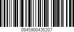 Código de barras (EAN, GTIN, SKU, ISBN): '0945968435207'