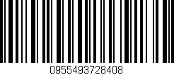 Código de barras (EAN, GTIN, SKU, ISBN): '0955493728408'