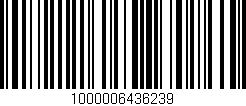 Código de barras (EAN, GTIN, SKU, ISBN): '1000006436239'