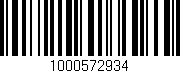 Código de barras (EAN, GTIN, SKU, ISBN): '1000572934'