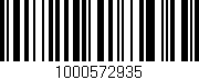 Código de barras (EAN, GTIN, SKU, ISBN): '1000572935'