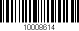 Código de barras (EAN, GTIN, SKU, ISBN): '10008614'