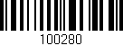Código de barras (EAN, GTIN, SKU, ISBN): '100280'