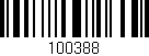 Código de barras (EAN, GTIN, SKU, ISBN): '100388'