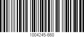 Código de barras (EAN, GTIN, SKU, ISBN): '1004245-660'