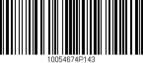 Código de barras (EAN, GTIN, SKU, ISBN): '10054674P143'