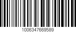 Código de barras (EAN, GTIN, SKU, ISBN): '1006347669589'