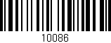 Código de barras (EAN, GTIN, SKU, ISBN): '10086'
