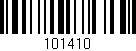 Código de barras (EAN, GTIN, SKU, ISBN): '101410'