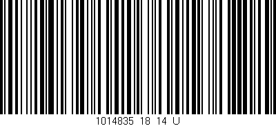 Código de barras (EAN, GTIN, SKU, ISBN): '1014835_18_14_U'