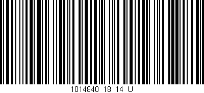 Código de barras (EAN, GTIN, SKU, ISBN): '1014840_18_14_U'
