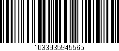 Código de barras (EAN, GTIN, SKU, ISBN): '1033935945565'