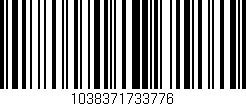 Código de barras (EAN, GTIN, SKU, ISBN): '1038371733776'