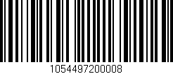 Código de barras (EAN, GTIN, SKU, ISBN): '1054497200008'