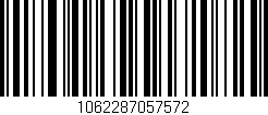 Código de barras (EAN, GTIN, SKU, ISBN): '1062287057572'