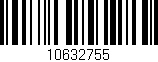 Código de barras (EAN, GTIN, SKU, ISBN): '10632755'