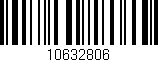 Código de barras (EAN, GTIN, SKU, ISBN): '10632806'