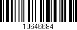 Código de barras (EAN, GTIN, SKU, ISBN): '10646684'