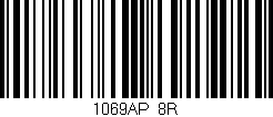 Código de barras (EAN, GTIN, SKU, ISBN): '1069AP/8R'
