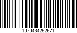 Código de barras (EAN, GTIN, SKU, ISBN): '1070434252671'