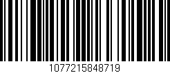 Código de barras (EAN, GTIN, SKU, ISBN): '1077215848719'