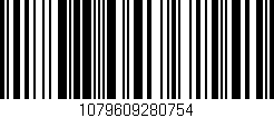 Código de barras (EAN, GTIN, SKU, ISBN): '1079609280754'