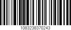 Código de barras (EAN, GTIN, SKU, ISBN): '1083238370243'