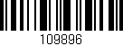 Código de barras (EAN, GTIN, SKU, ISBN): '109896'